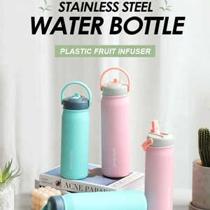 wholesale bulk buy water bottles with straw