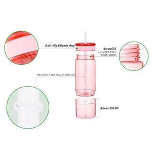 best type of plastic for water bottle acrylic material