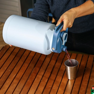 64 oz Edelstahl Bier Growler 01001C