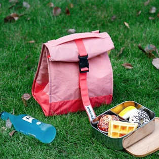 420D Nylon isolierte Lunch tasche WG08255
