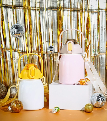 Große Kapazität Edelstahl Wasser flasche 01427A